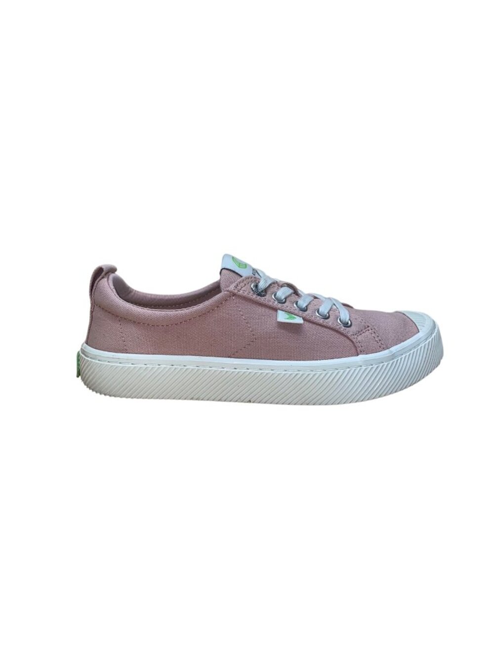 Cariuma Women’s Pink Canvas Low-Top Sneakers Ethically Lace-Up Casual Shoes Sz 6